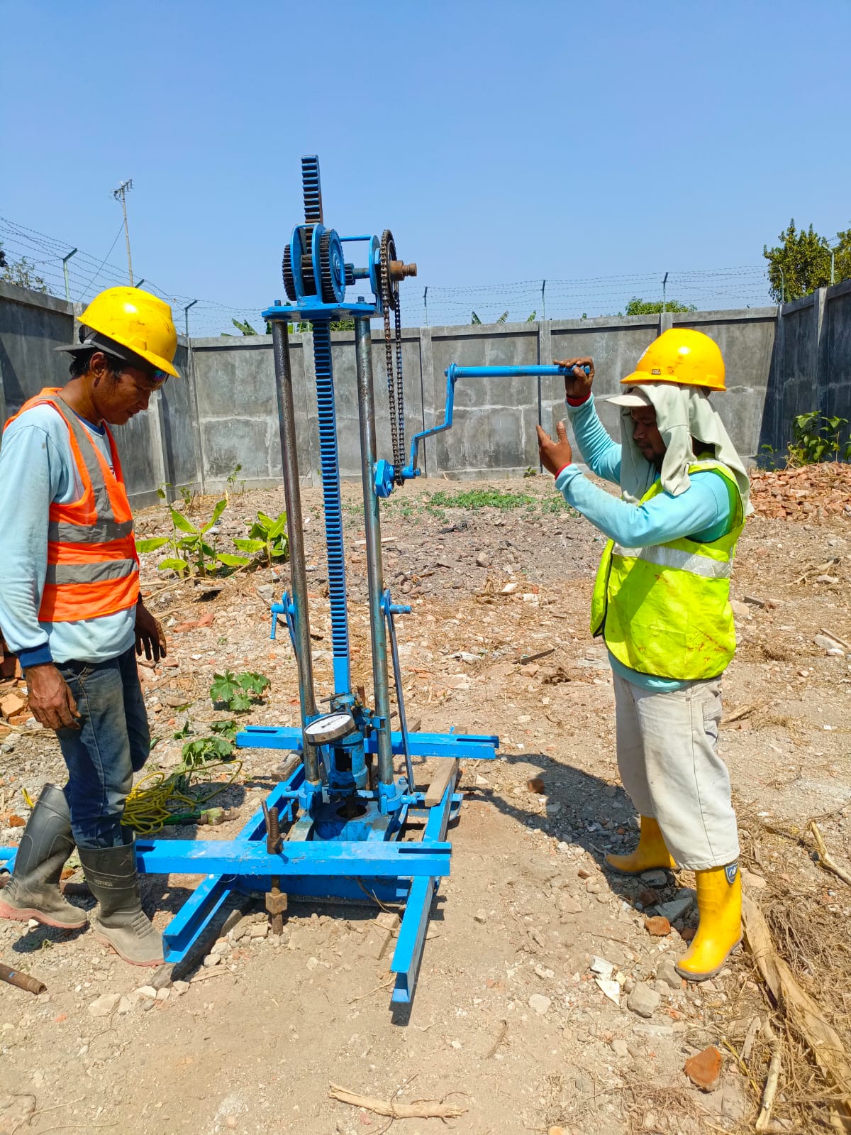 Test Sondir Pacet Cianjur